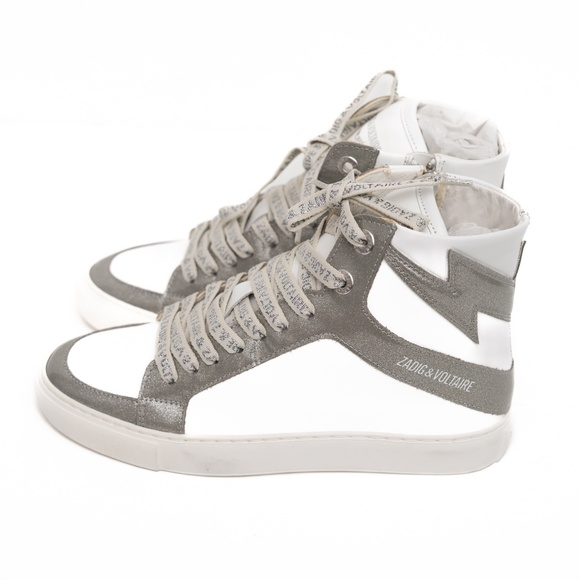 Zadig & Voltaire. Women's High Flash High-Top Sneakers. - Picture 1 of 12